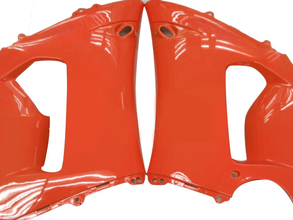 Carene 2005-2006 Kawasaki ZX6R 636 Arancione Nero elfo Ninja Generico