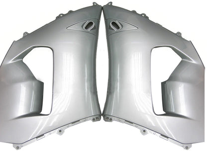 Carene 2005-2006 Kawasaki ZX6R 636 Argento Nero Ninja Racing Generico