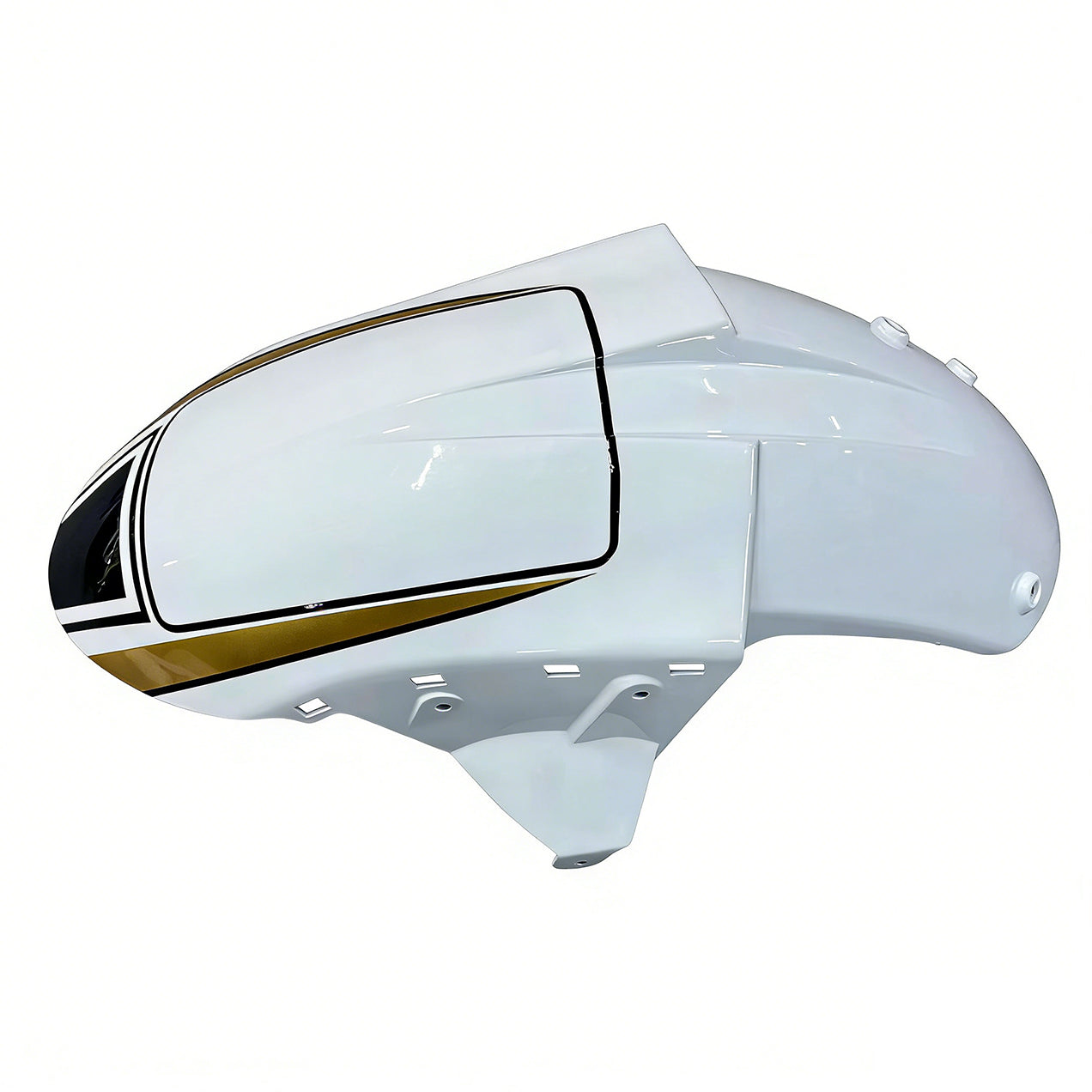 Carene 2005-2006 Kawasaki ZX6R 636 Nero Bianco Giallo Playboy Generico