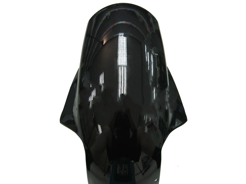 Carene 2005-2006 Kawasaki ZX6R 636 Black & Blue Flame Ninja Generico