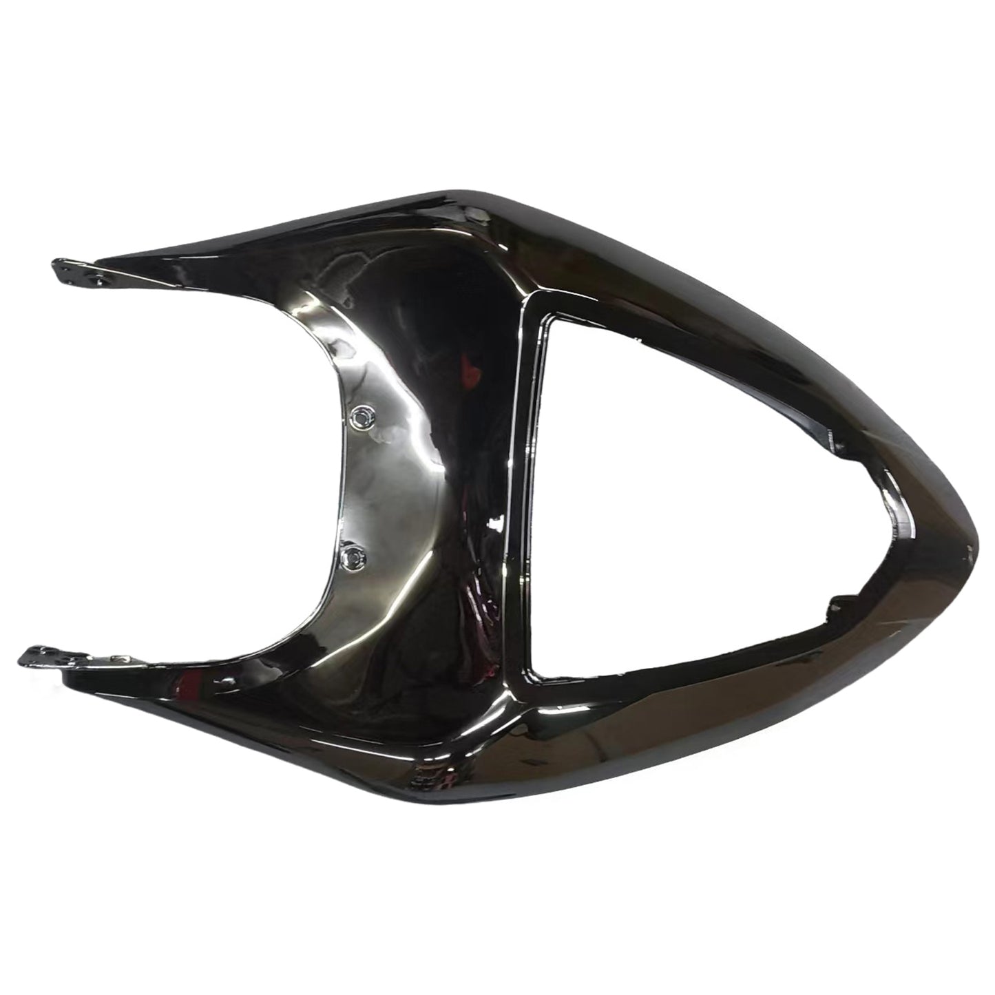 Carene 2005-2006 Kawasaki ZX6R 636 Black & Green Flame Ninja Racing Generico