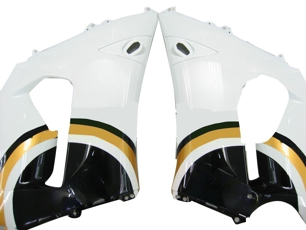 Carene 2005-2006 Kawasaki ZX6R 636 Nero Bianco Lucky Strike Ninja Racing Generico
