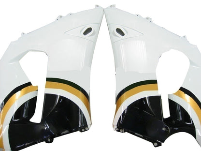 Carene 2005-2006 Kawasaki ZX6R 636 Nero Bianco Lucky Strike Ninja Racing Generico