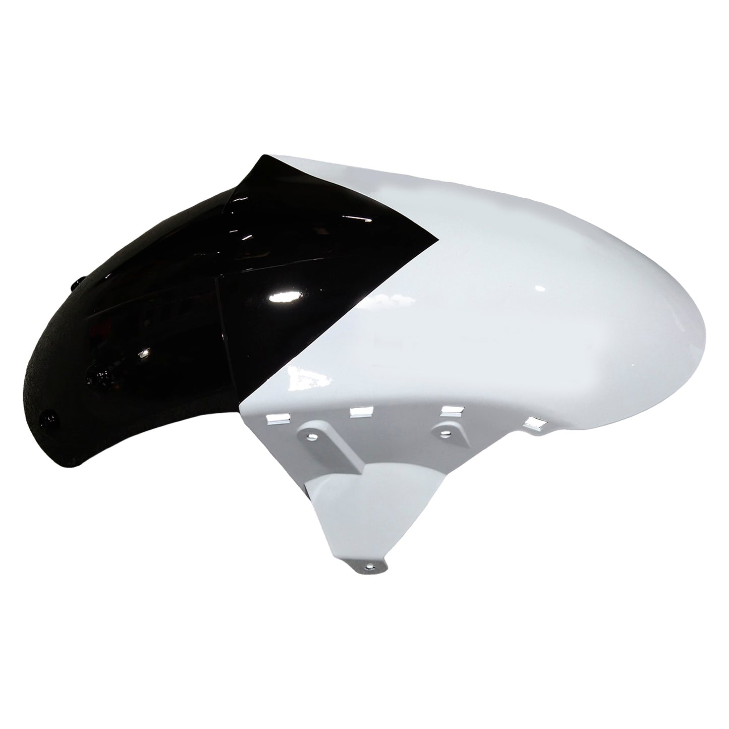Carene 2005-2006 Kawasaki ZX6R 636 Bianco Nero Corona Racing Generico