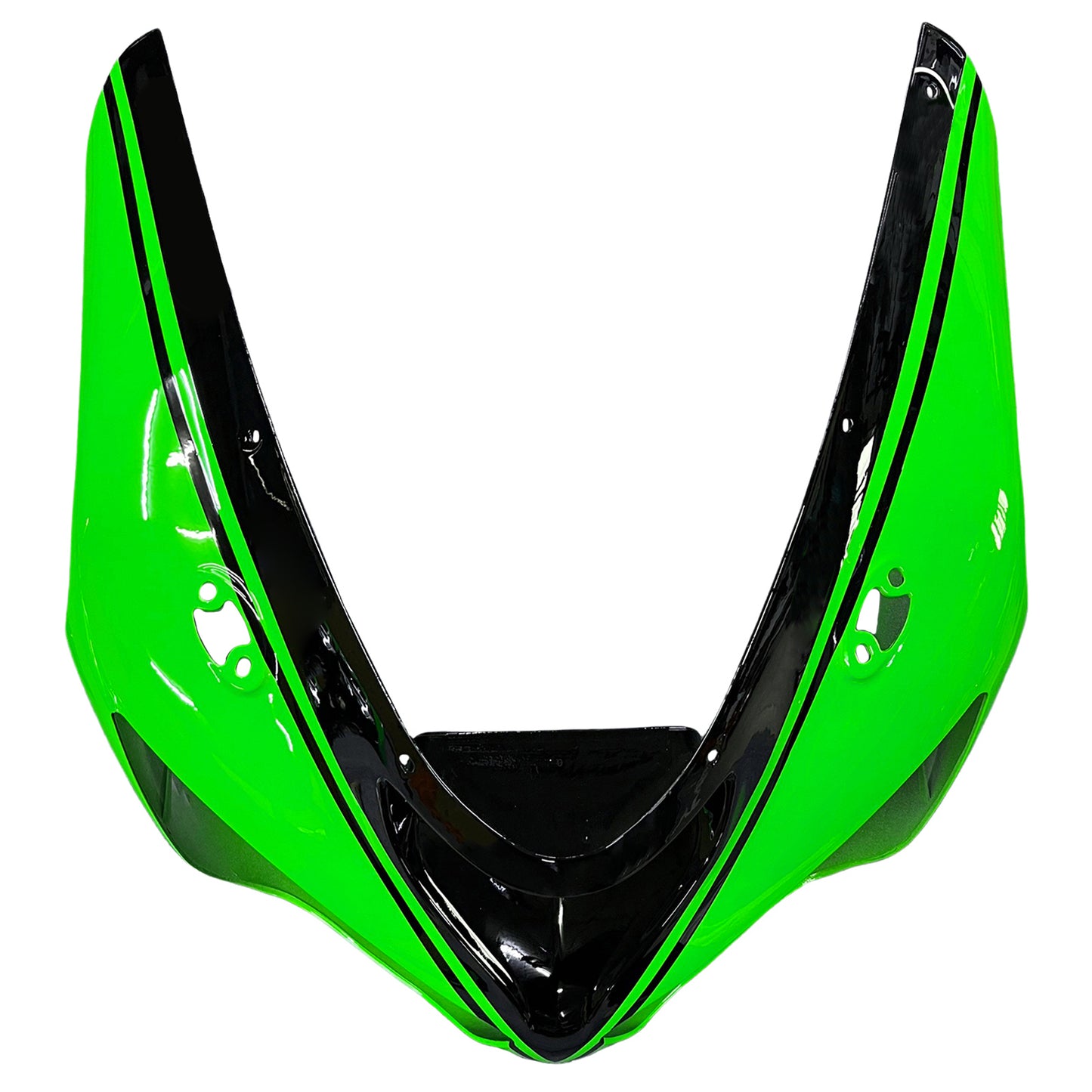 Carene 2005-2006 Kawasaki ZX6R 636 Verde Nero Kawasaki Generic