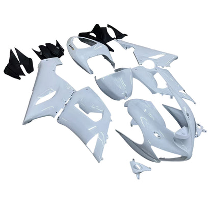 Carene 2005-2006 Kawasaki ZX6R 636 Bianco ZX6R Ninja Racing Generico