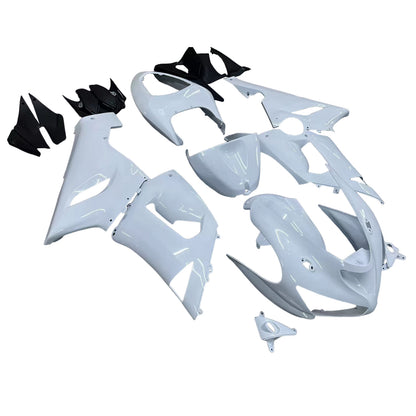 Carene 2005-2006 Kawasaki ZX6R 636 Bianco ZX6R Ninja Generico