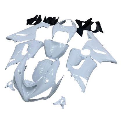 Carene 2005-2006 Kawasaki ZX6R 636 Bianco ZX6R Ninja Generico