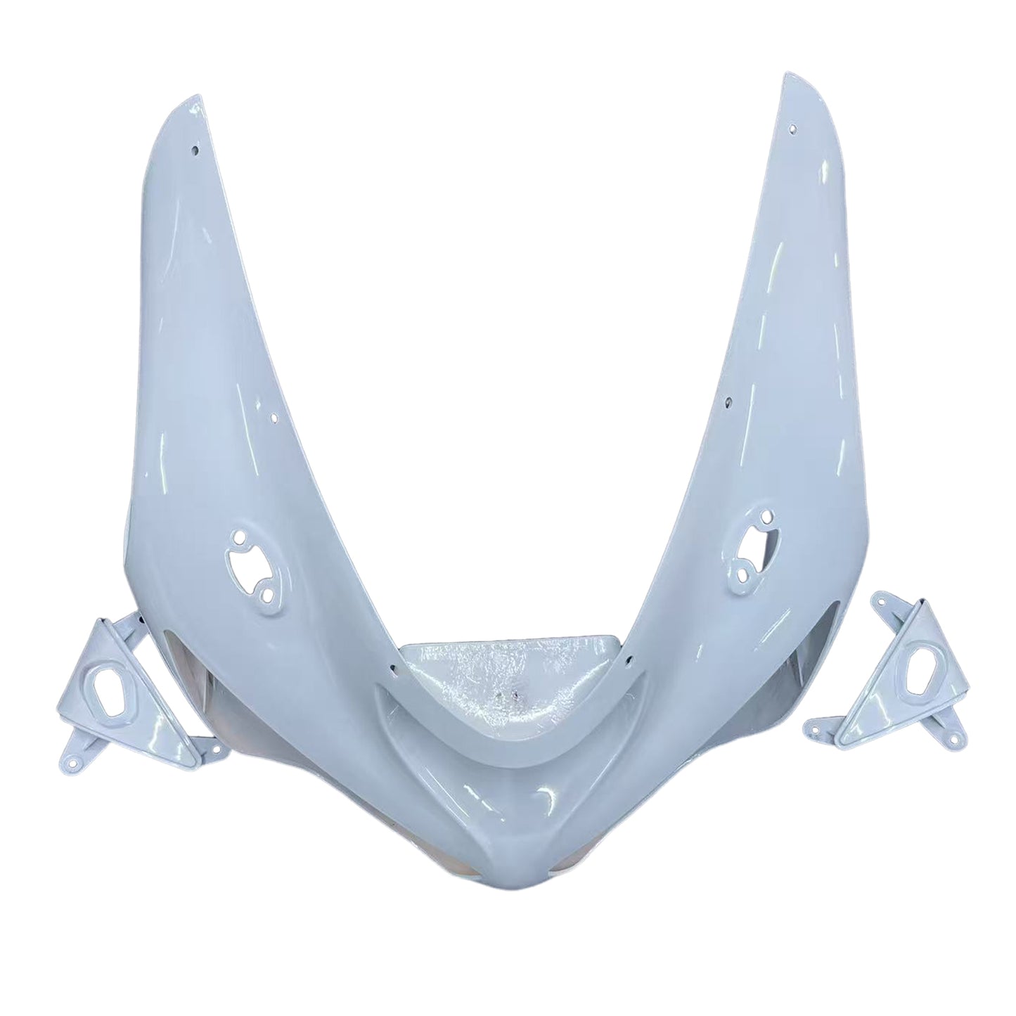 Carene 2005-2006 Kawasaki ZX6R 636 Bianco ZX6R Ninja Racing Generico