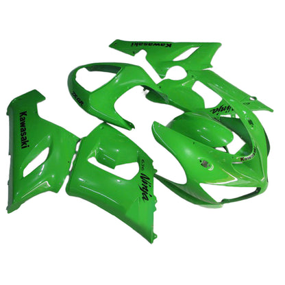 Carene 2005-2006 Kawasaki ZX6R ZX636 Verde Ninja Generico