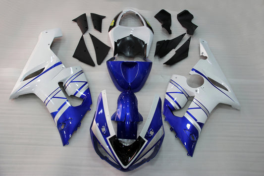 Carene 2005-2006 Kawasaki ZX6R ZX636 Blu Bianco FIAT Generico