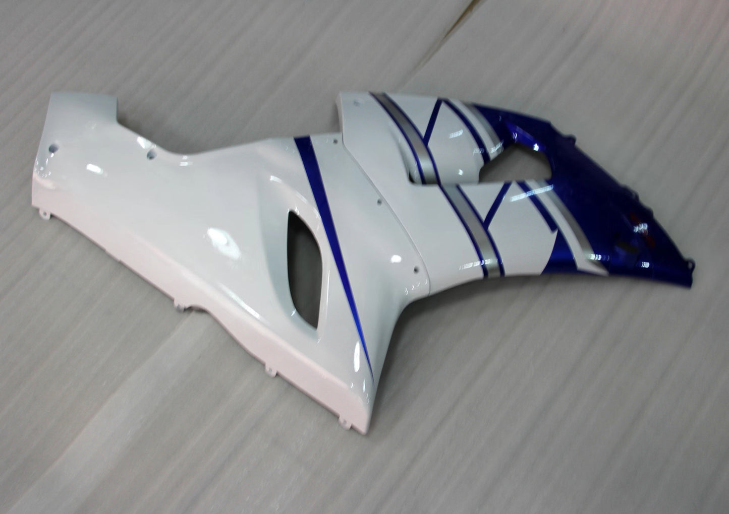 Carene 2005-2006 Kawasaki ZX6R ZX636 Blu Bianco FIAT Racing Generico