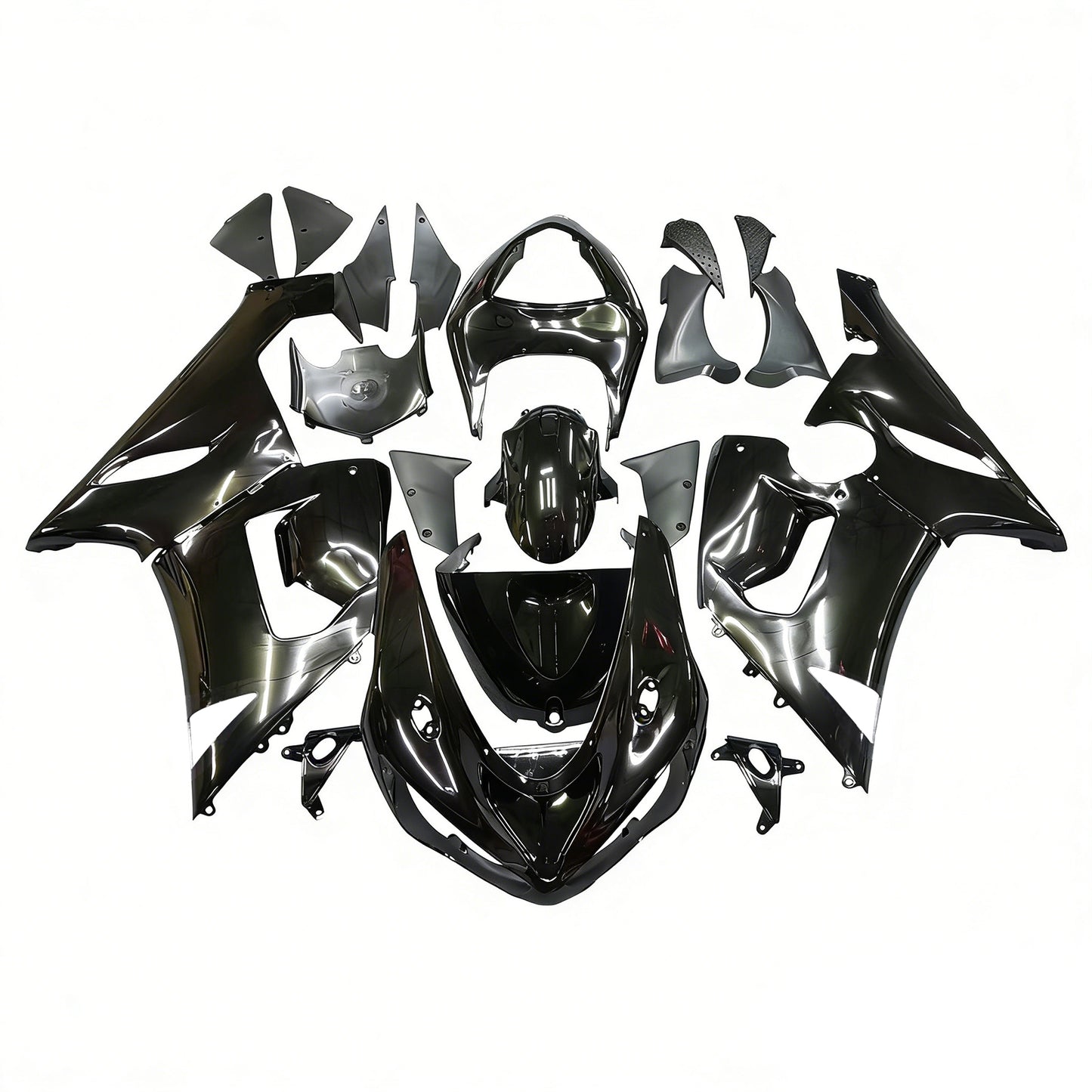 Amotopart Kawasaki ZX6R 636 2005-2006 Kit Carena Carrozzeria Plastica ABS
