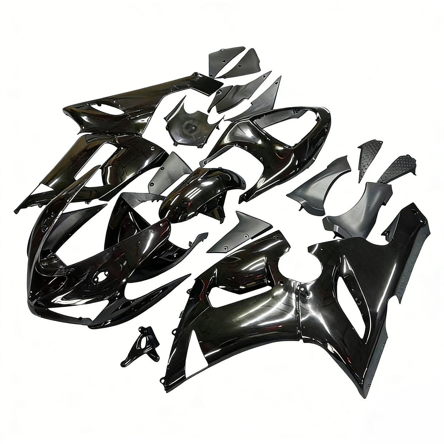 Amotopart Kawasaki ZX6R 636 2005-2006 Kit Carena Carrozzeria Plastica ABS