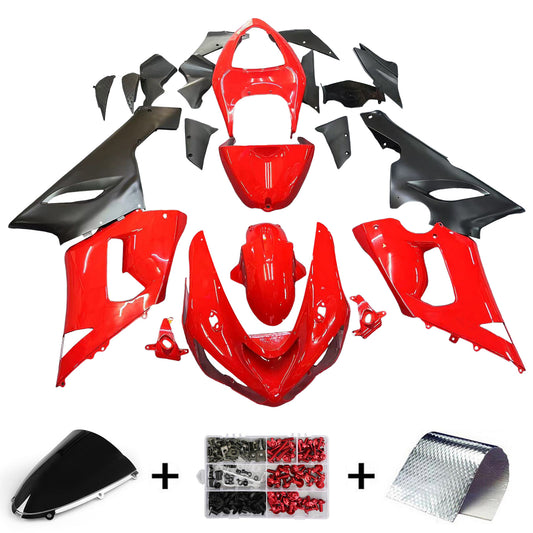 Amotopart Kawasaki ZX6R 636 2005-2006 Kit Carena Carrozzeria Plastica ABS