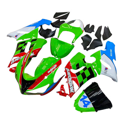 Amotopart Kawasaki ZX6R 636 2005-2006 Kit Carena Carrozzeria Plastica ABS