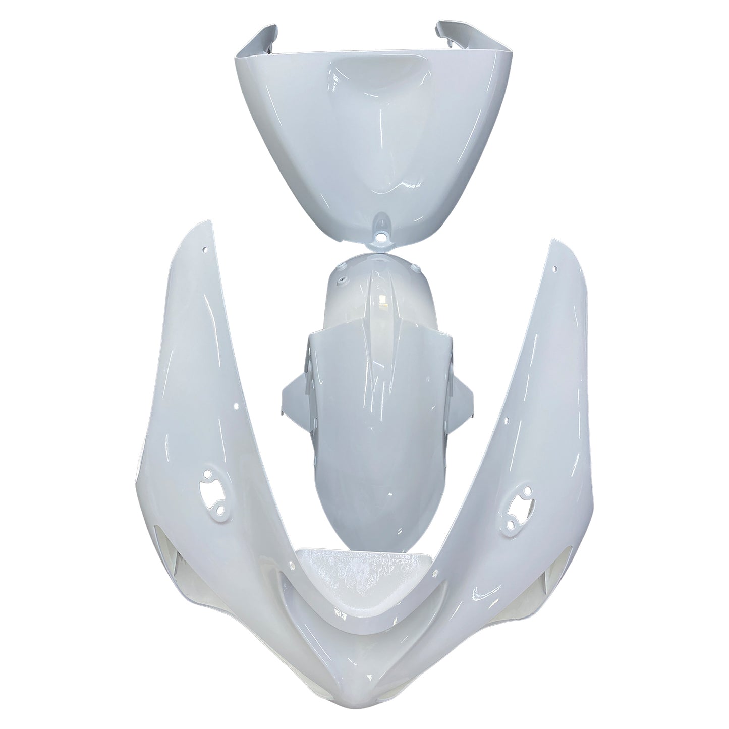 Amotopart Kawasaki 2005-2006 ZX6R 636 White