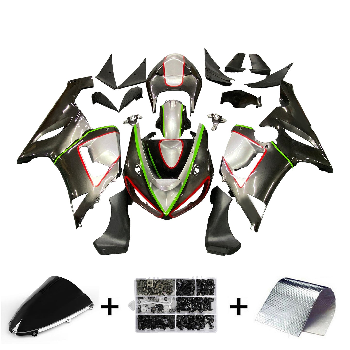 Kit Carenatura Per Kawasaki ZX6R 636 2005-2006 Generico