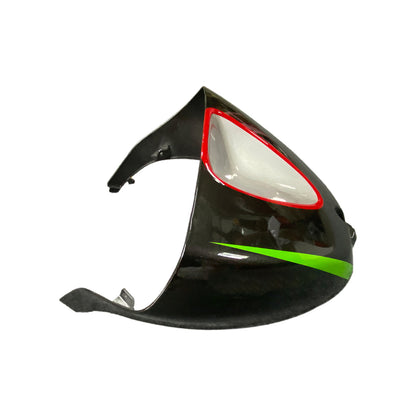 Amotopart Kawasaki 2005-2006 ZX6R 636 Kit di rivestimento nero rosso e verde