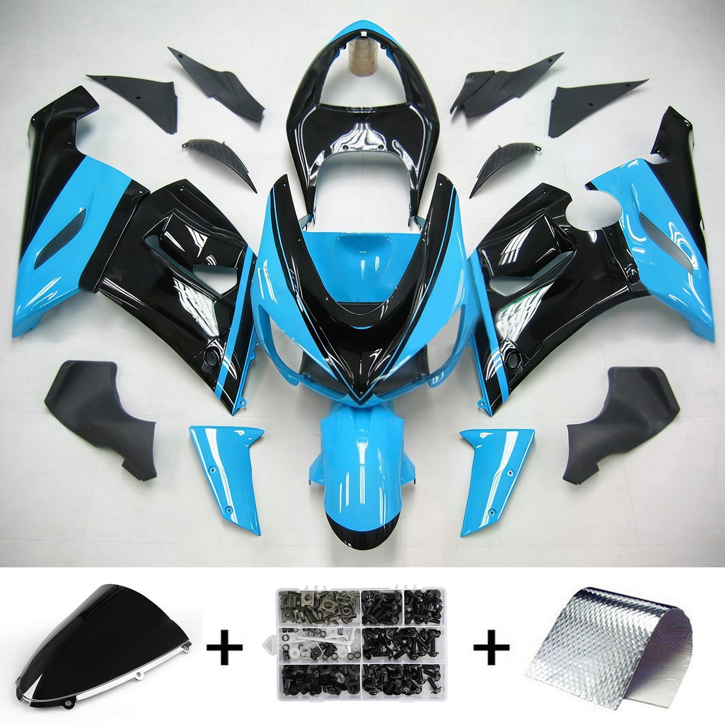 Kit Carenatura Per Kawasaki ZX6R 636 2005-2006 Generico