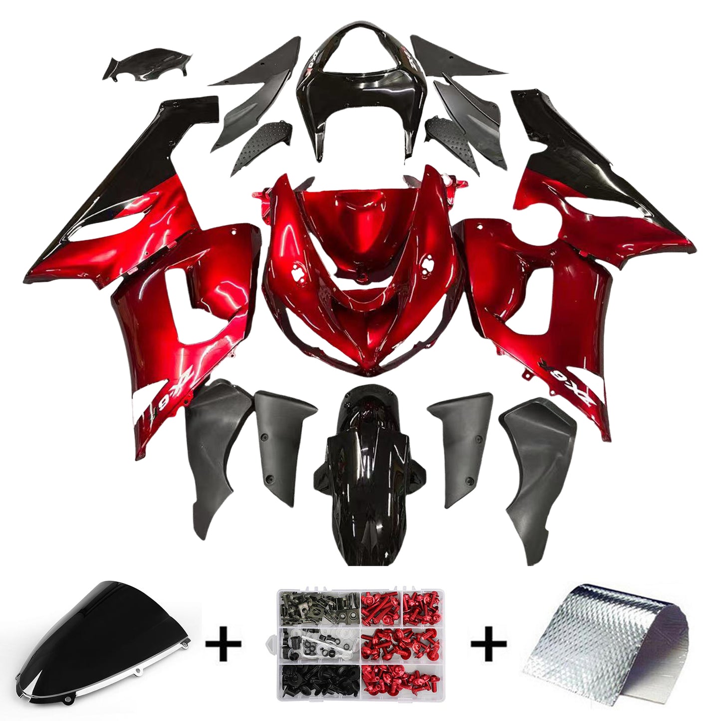 Kit Carenatura Per Kawasaki ZX6R 636 2005-2006 Generico