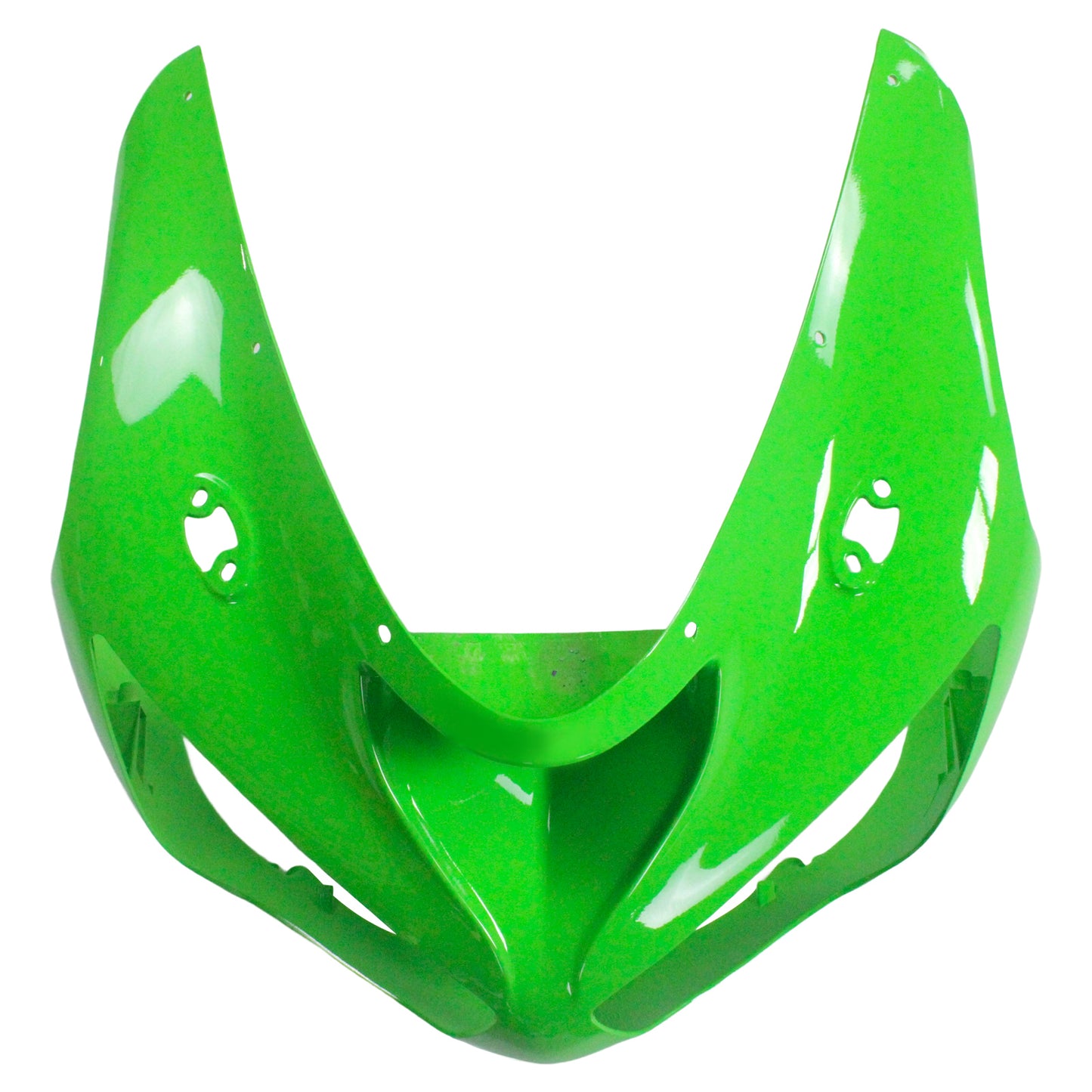 Amotopart Kawasaki 2005-2006 ZX6R 636 Kit di paura nera verde