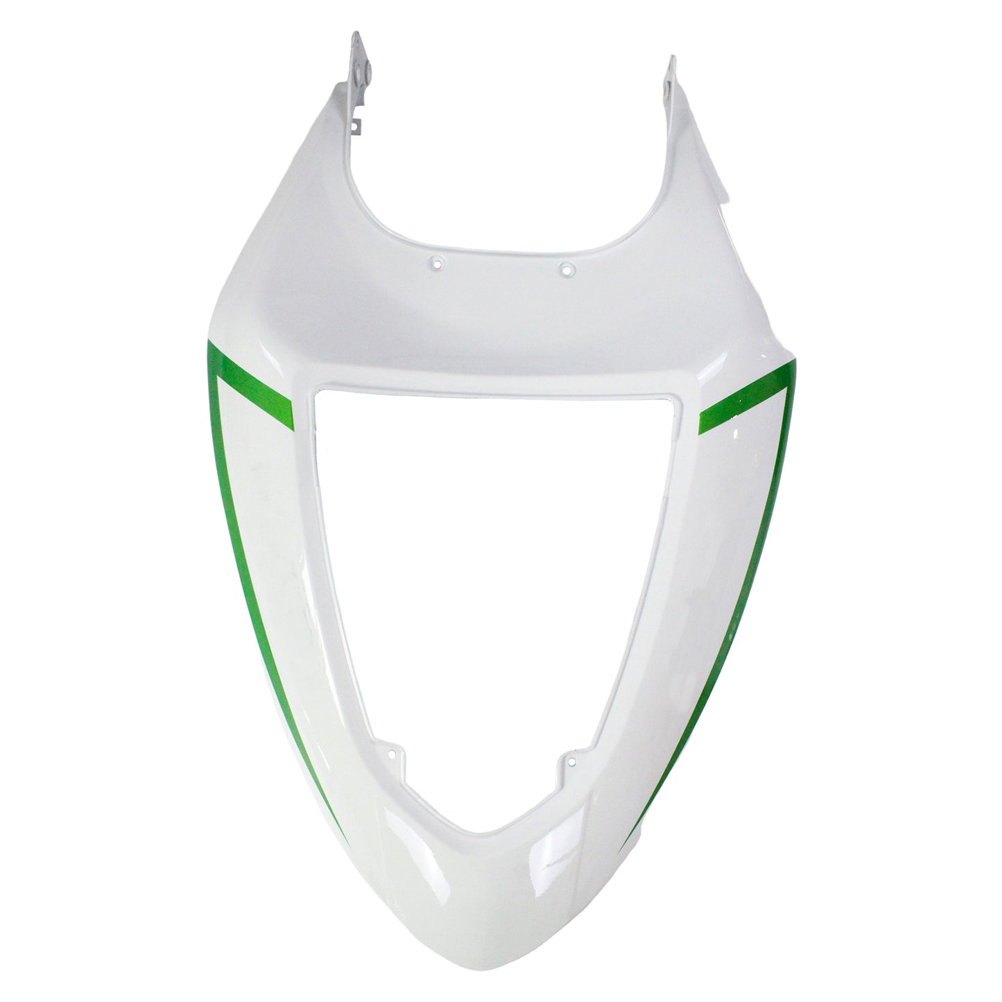Amotopart Kawasaki 2005-2006 ZX6R 636 White Mix Green Fearing Kit