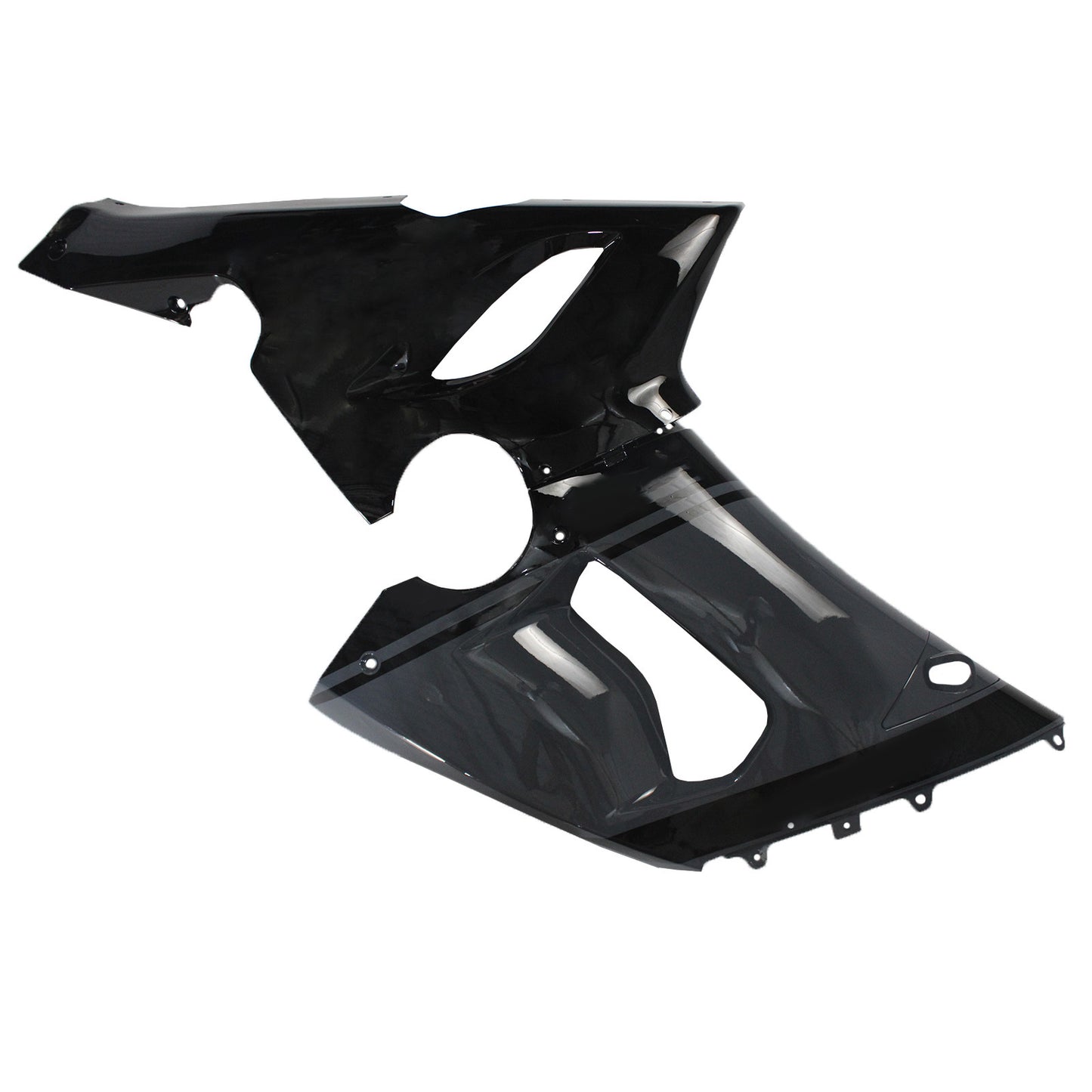 Amotopart Kawasaki 2005-2006 ZX6R 636 Kit di rivestimento nero grigio