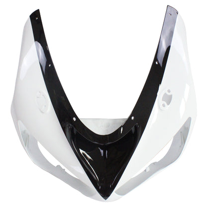 Amotopart Kawasaki 2005-2006 ZX6R 636 kit di paura nero bianco