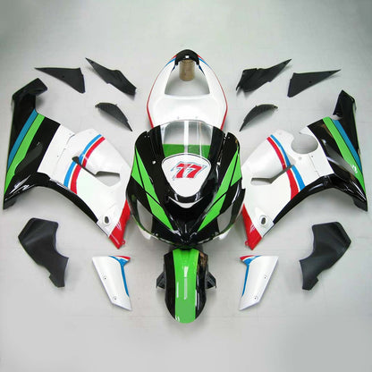 Amotopart Kawasaki 2005-2006 ZX6R 636 WEI Con un kit di vendita a logo colorato