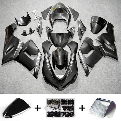 Kit carenatura iniezione in plastica ABS adatto per Kawasaki ZX6R 636 2005-2006