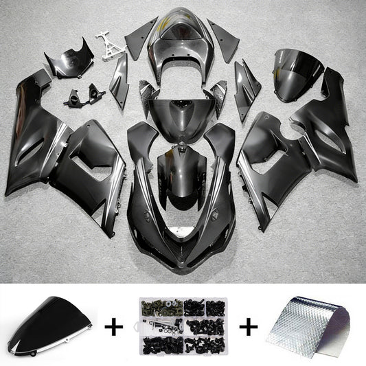 Kit carenatura iniezione in plastica ABS adatto per Kawasaki ZX6R 636 2005-2006