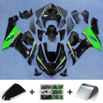 Kit carenatura iniezione in plastica ABS adatto per Kawasaki ZX6R 636 2005-2006