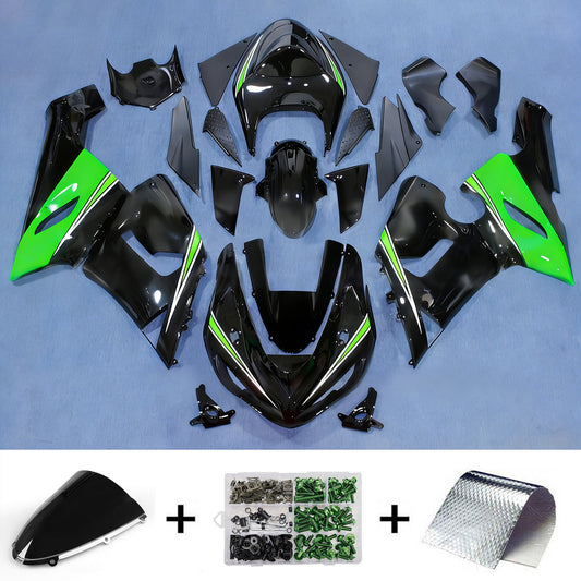 Kit carenatura iniezione in plastica ABS adatto per Kawasaki ZX6R 636 2005-2006