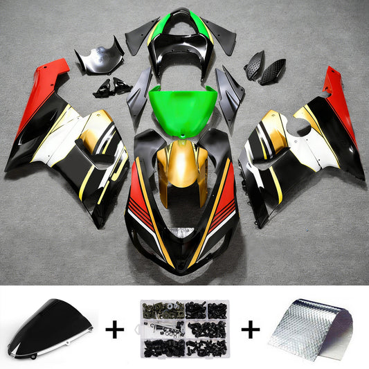 Kit carenatura iniezione in plastica ABS adatto per Kawasaki ZX6R 636 2005-2006
