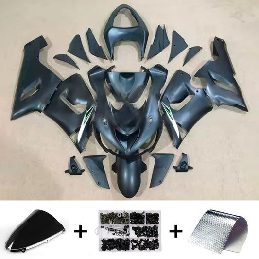 Kit carenatura iniezione in plastica ABS adatto per Kawasaki ZX6R 636 2005-2006