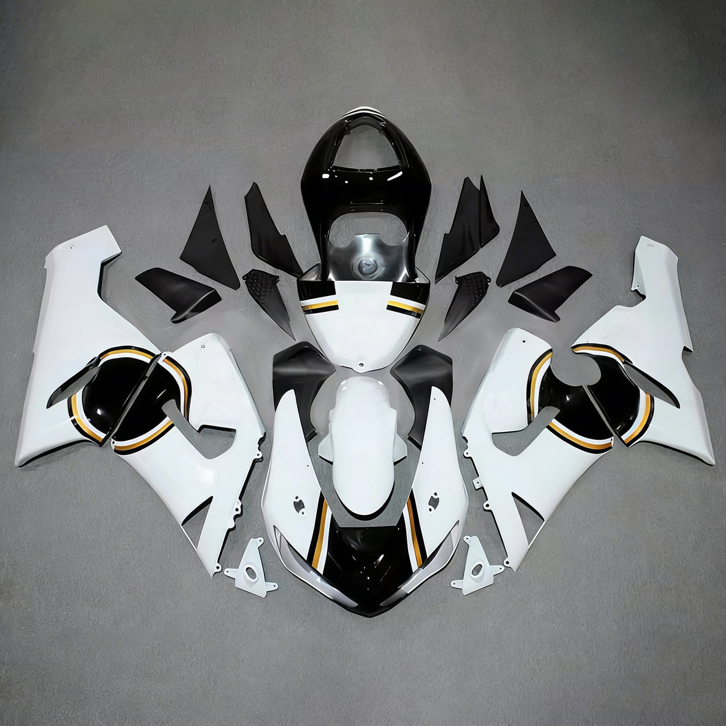 Kit carenatura iniezione in plastica ABS adatto per Kawasaki ZX6R 636 2005-2006