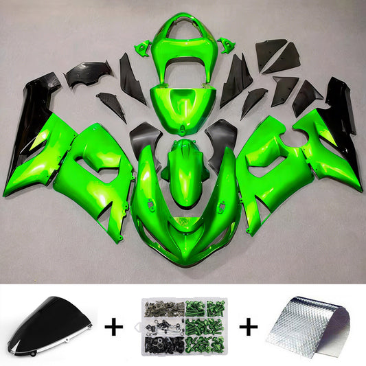 Kit carenatura iniezione in plastica ABS adatto per Kawasaki ZX6R 636 2005-2006