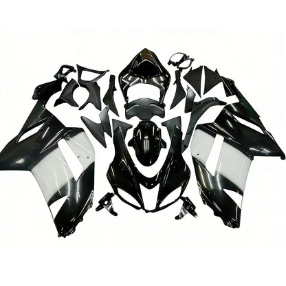 Carene 2007-2008 Kawasaki ZX6R ZX636 Nero Bianco West Ninja Generico