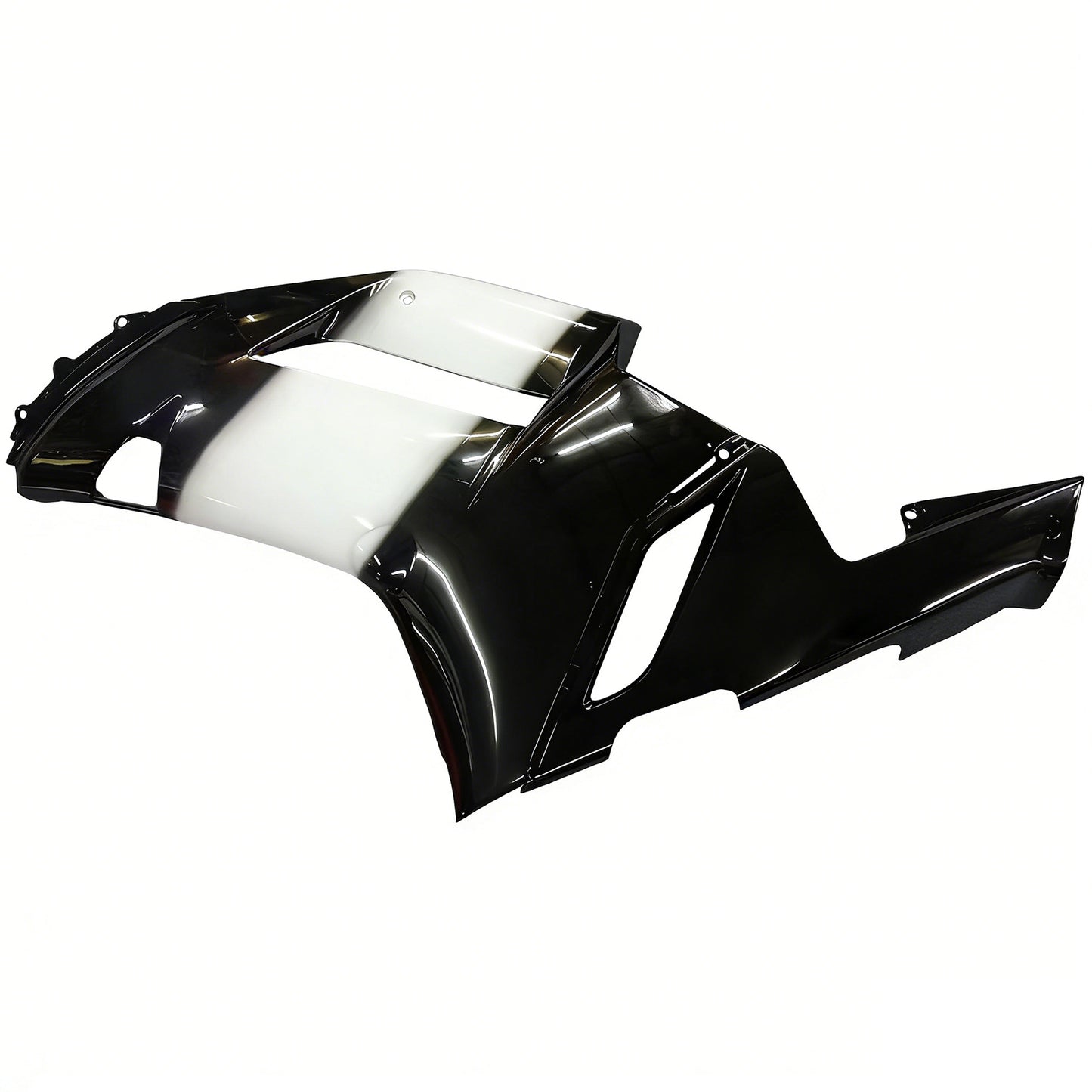 Carene 2007-2008 Kawasaki ZX6R ZX636 Nero Bianco West Ninja Racing Generico