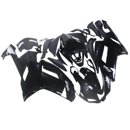 Carene 2007-2008 Kawasaki ZX6R ZX636 Nero Ninja Racing Generico