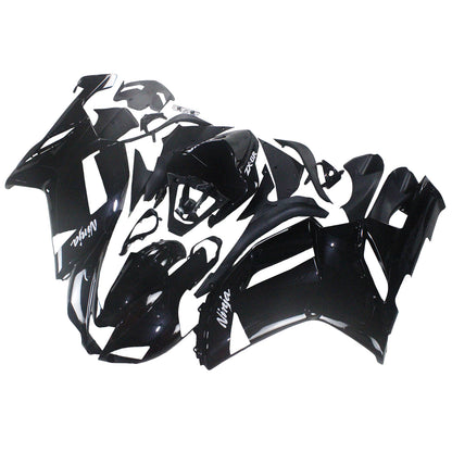 Carene 2007-2008 Kawasaki ZX6R ZX636 Nero Ninja Generico