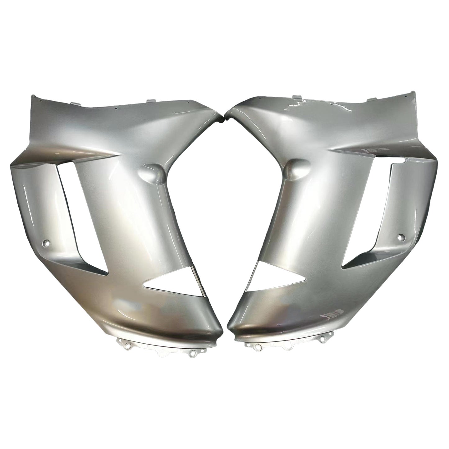Carene 2007-2008 Kawasaki ZX6R ZX636 Argento Ninja Generico