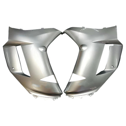 Carene 2007-2008 Kawasaki ZX6R ZX636 Argento Ninja Generico