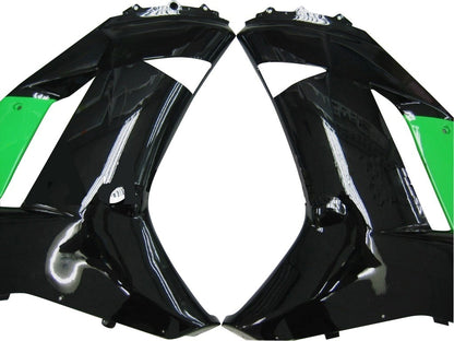 Carene 2007-2008 Kawasaki ZX6R ZX636 Verde Nero Ninja ZX6R Generico