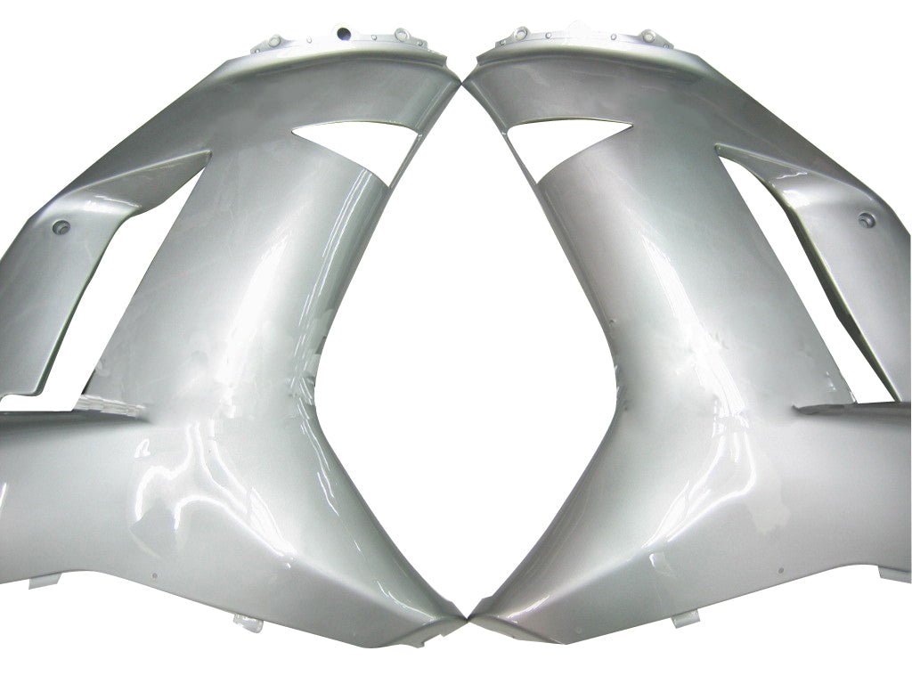 Carene 2007-2008 Kawasaki ZX6R ZX636 Argento Ninja ZX6R Generico