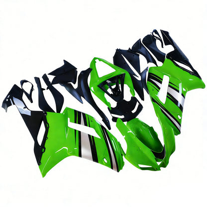 Carene 2007-2008 Kawasaki ZX6R ZX636 Verde Nero Argento Ninja ZX6R Generico