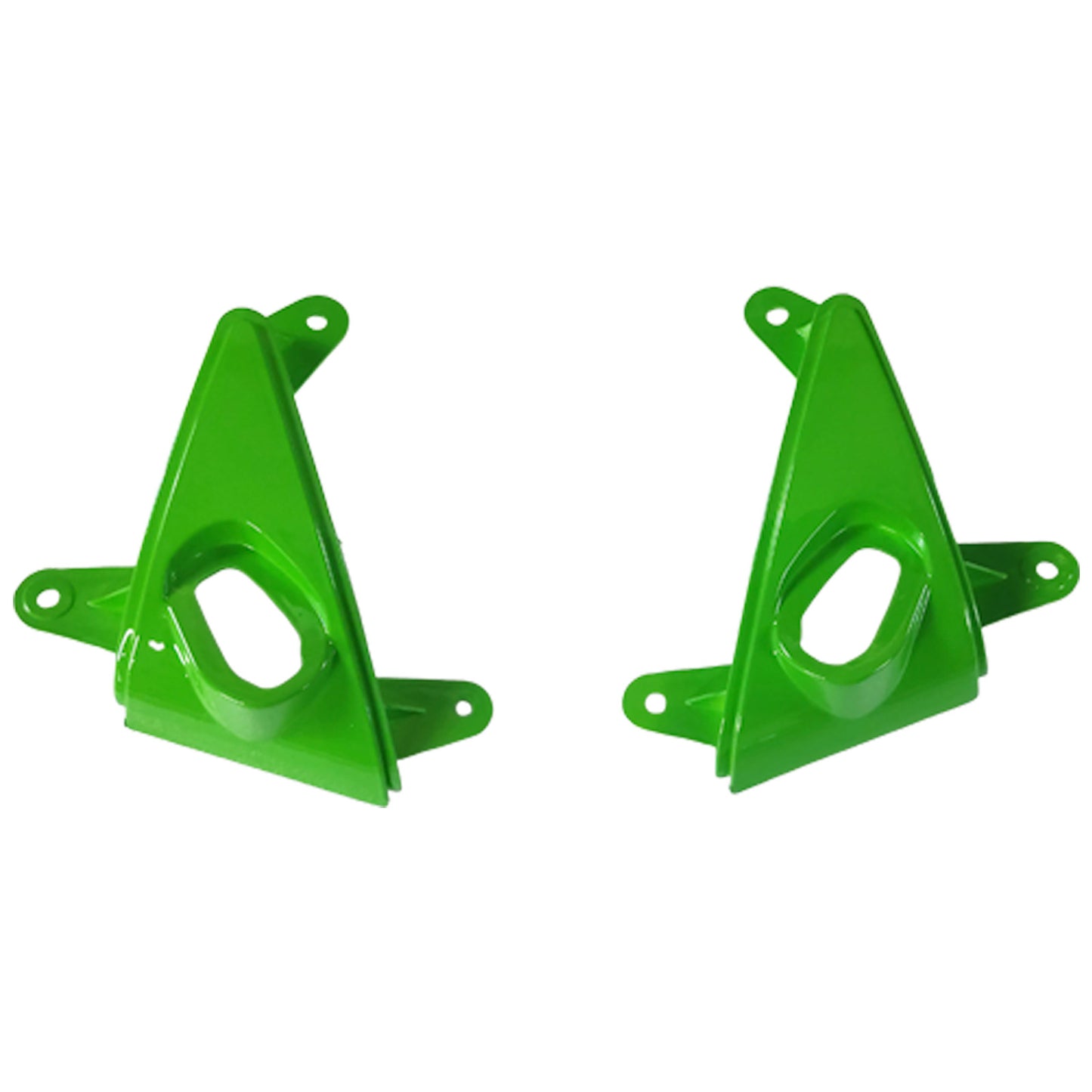 Carene 2007-2008 Kawasaki ZX6R ZX636 Verde Nero Argento Ninja ZX6R Generico