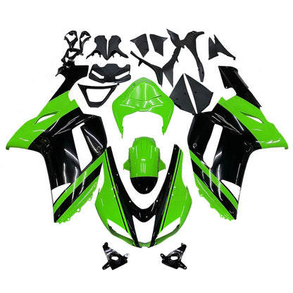 Amotopart Kawasaki ZX6R 636 2007-2008 Kit carena Carrozzeria Plastica ABS