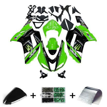 Amotopart Kawasaki ZX6R 636 2007-2008 Kit carena Carrozzeria Plastica ABS